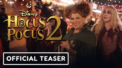 HOCUS POCUS 2 Official Trailer (2022) Bette Midler, Sarah .